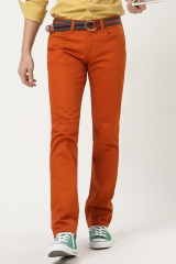 Мужские брюки оранжевые Bordi