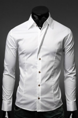 Классическая белая рубашка для мужчин Essence